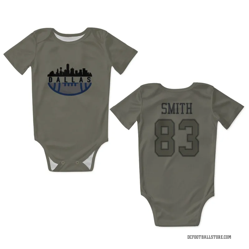 Anthony Smith  Olive Dallas Cowboys  Newborn & Infant Bodysuit