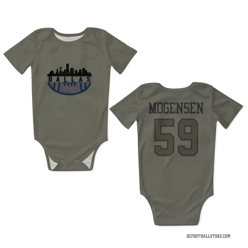 Brock Mogensen  Olive Dallas Cowboys  Newborn & Infant Bodysuit