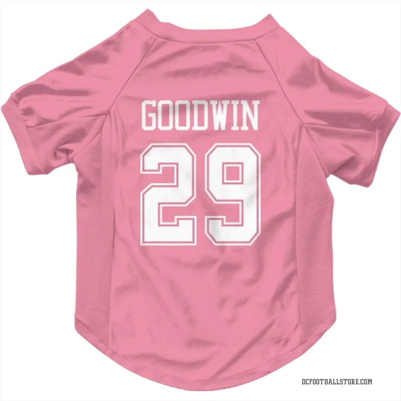 C.J. Goodwin  Pink Dallas Cowboys  Cat & Dog Pet Jersey
