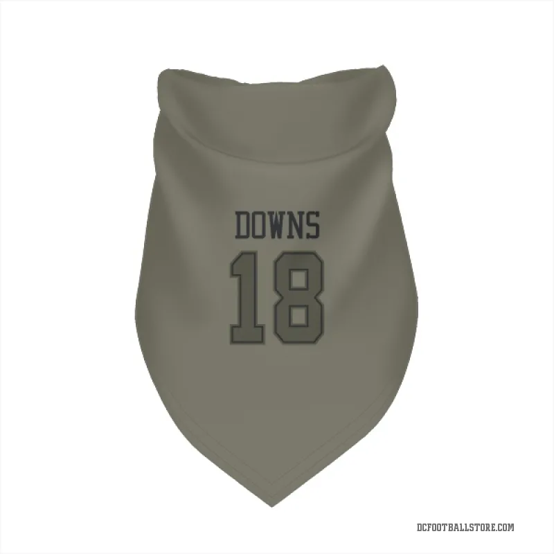 Caleb Downs  Olive Dallas Cowboys  Cat & Dog Pet Bandana
