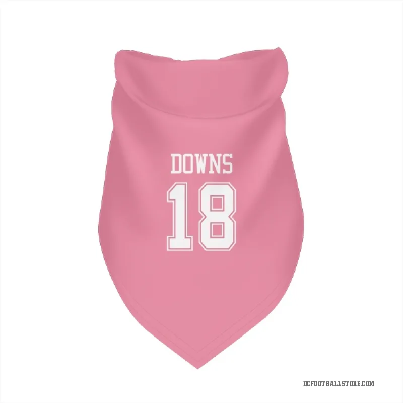 Caleb Downs  Pink Dallas Cowboys  Cat & Dog Pet Bandana