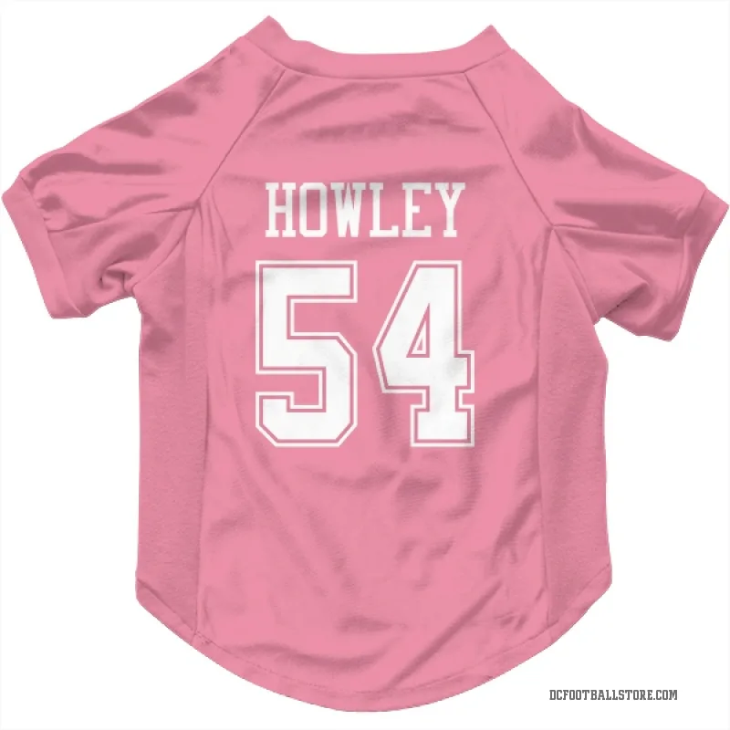 Chuck Howley  Pink Dallas Cowboys  Cat & Dog Pet Jersey