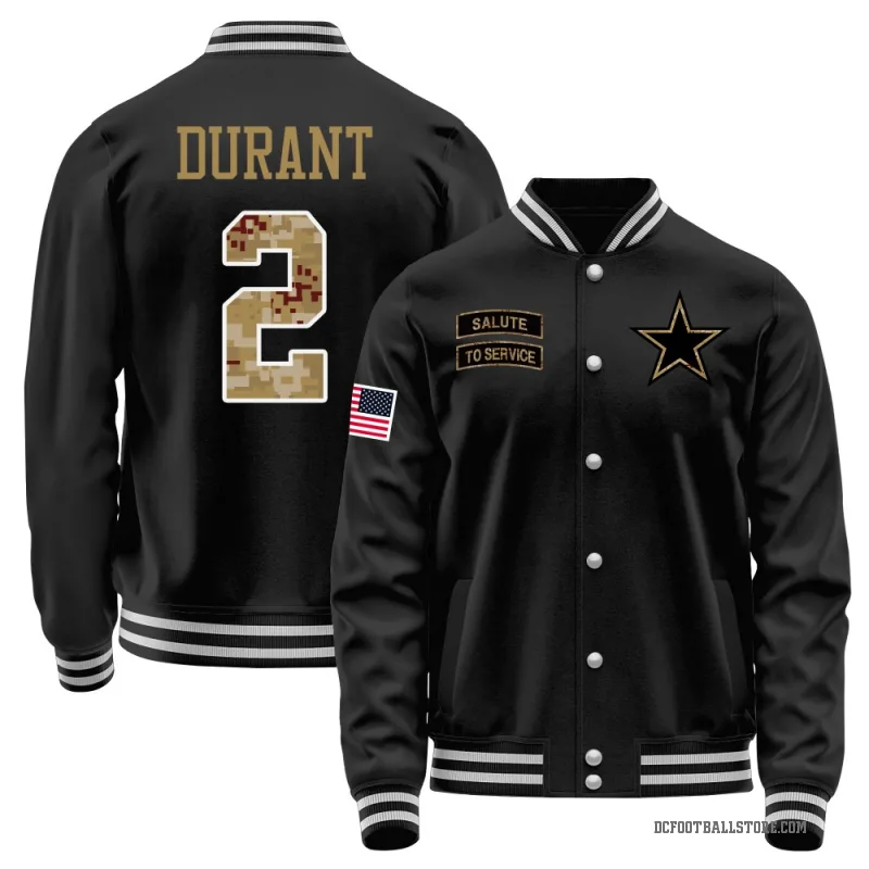Cobie Durant Men's Black Dallas Cowboys Salute to Service Sideline Performance Jacket