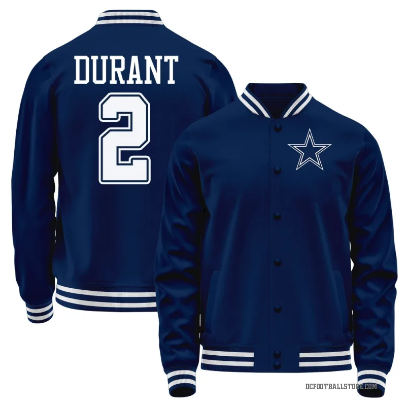 Cobie Durant Youth Navy Dallas Cowboys Full-Snap Jacket