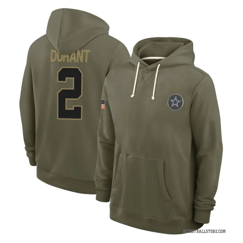 Cobie Durant Youth Olive Dallas Cowboys 2025 Salute to Service Hoodie