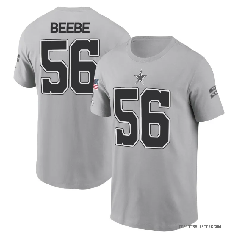 Cooper Beebe Youth Gray Dallas Cowboys 2024 Salute to Service T-Shirt