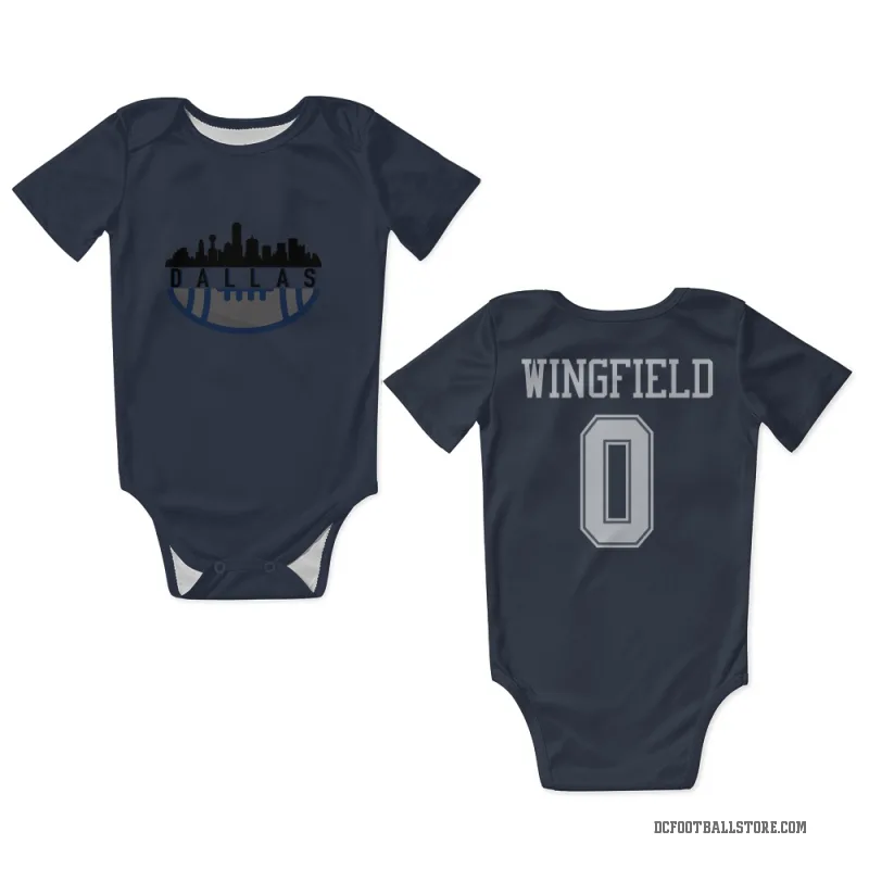 DJ Wingfield  Navy Dallas Cowboys  Newborn & Infant Bodysuit