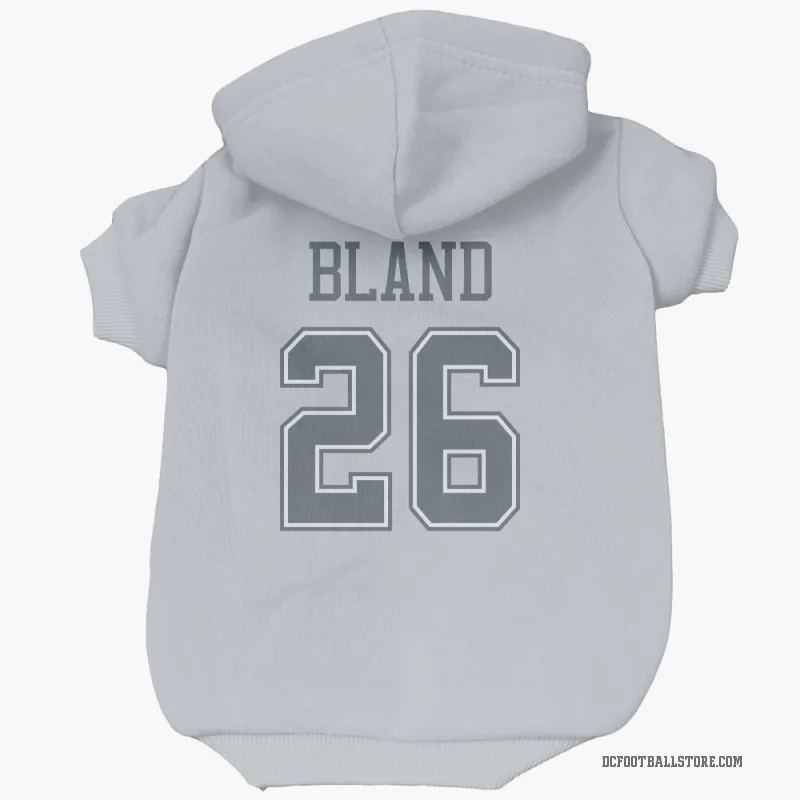 DaRon Bland  Gray Dallas Cowboys  Cat & Dog Pet Hoodie