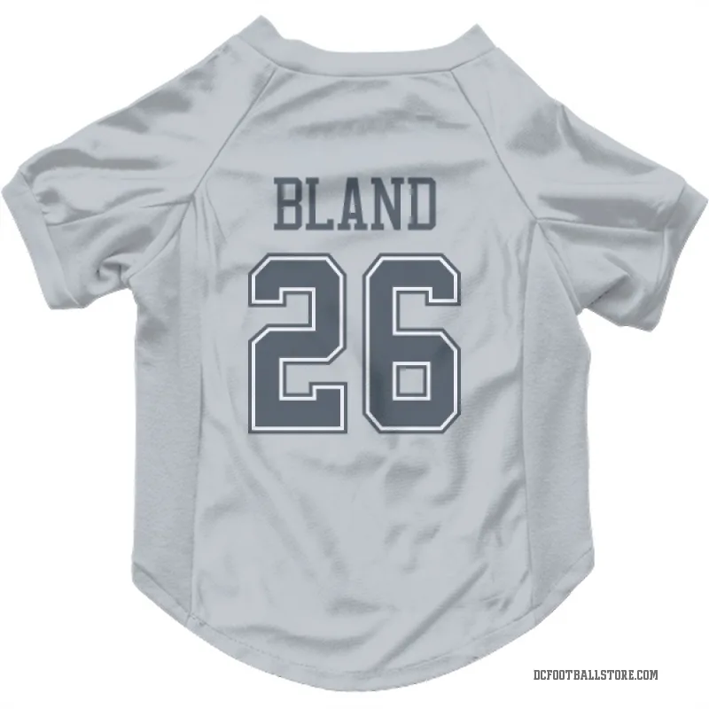 DaRon Bland  Gray Dallas Cowboys  Cat & Dog Pet Jersey
