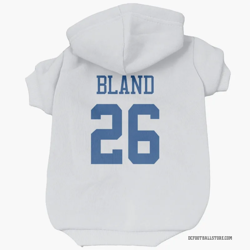 DaRon Bland  White Dallas Cowboys  Cat & Dog Pet Hoodie