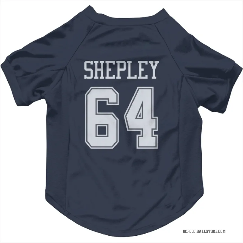 Dakoda Shepley  Navy Dallas Cowboys  Cat & Dog Pet Jersey