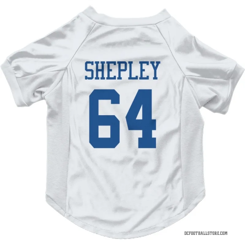 Dakoda Shepley  White Dallas Cowboys  Cat & Dog Pet Jersey