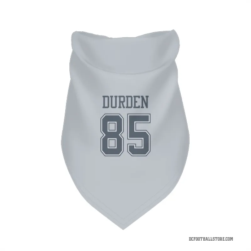David Durden  Gray Dallas Cowboys  Cat & Dog Pet Bandana