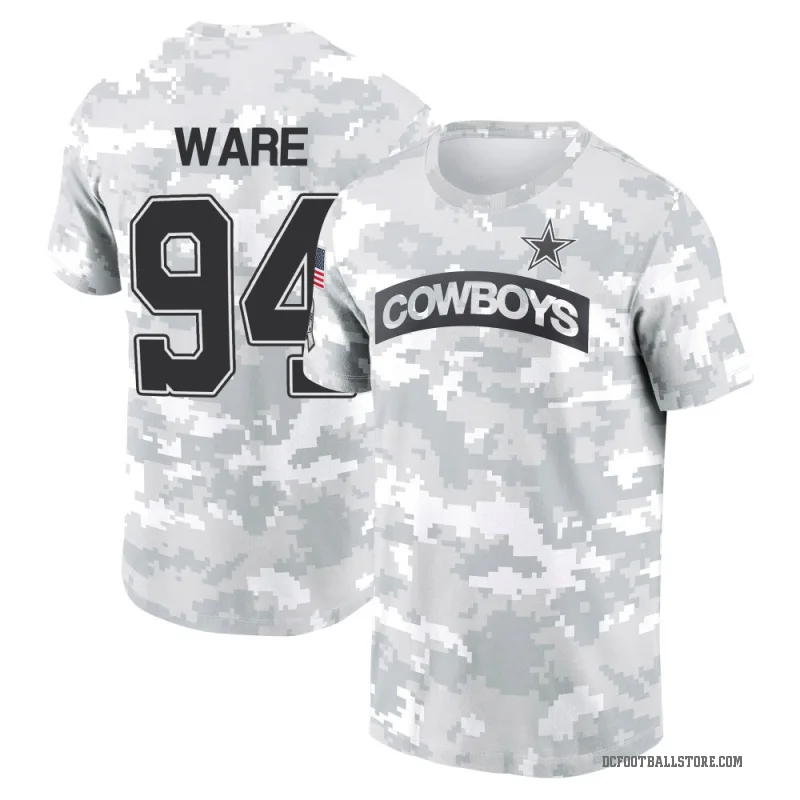 DeMarcus Ware Youth Camo Dallas Cowboys Arctic 2024 Salute to Service Performance T-Shirt