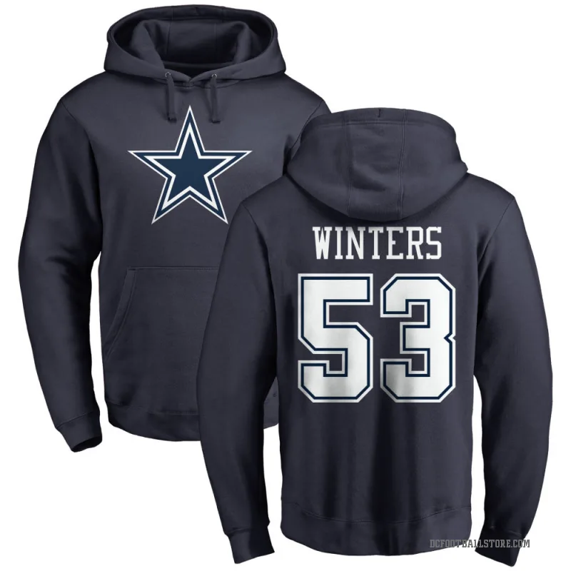 Dee Winters Youth Navy Dallas Cowboys Pro Line by Branded Pullover Hoodie