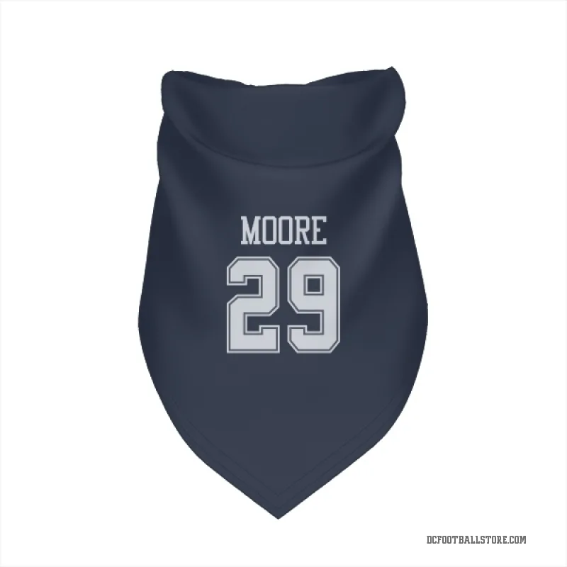 Devin Moore  Navy Dallas Cowboys  Cat & Dog Pet Bandana