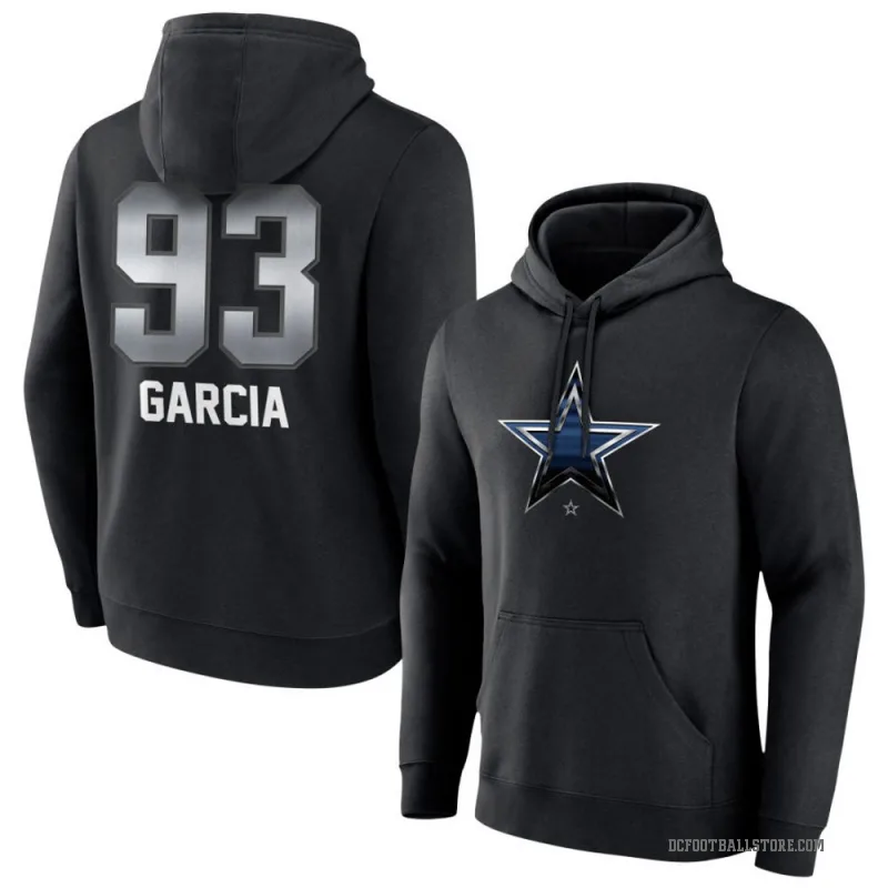 Elijah Garcia Youth Black Dallas Cowboys Midnight Mascot Pullover Hoodie