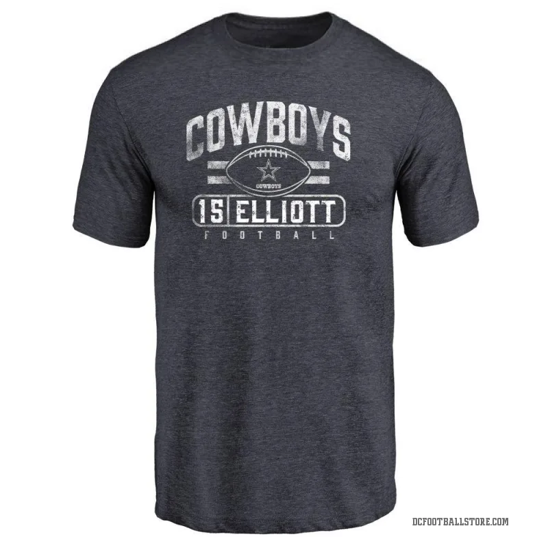 Ezekiel Elliott Men's Navy Dallas Cowboys Flanker T-Shirt -