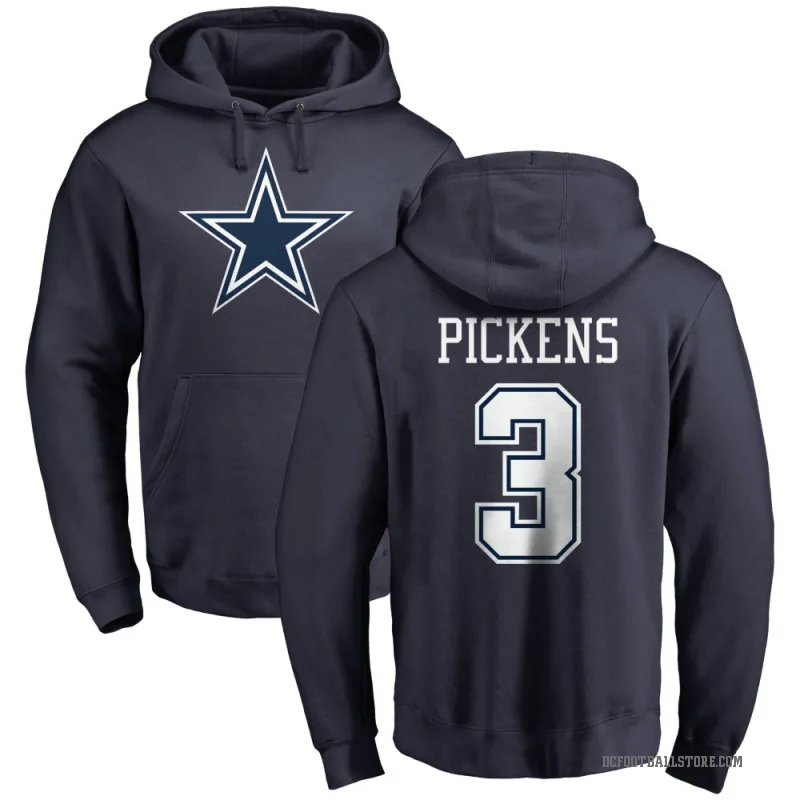 George Pickens Youth Navy Dallas Cowboys Pro Line by Branded Pullover Hoodie