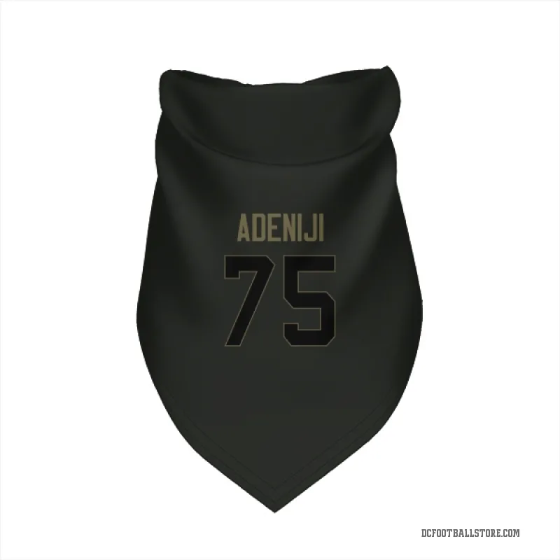 Hakeem Adeniji  Black Dallas Cowboys  Service Cat & Dog Pet Bandana
