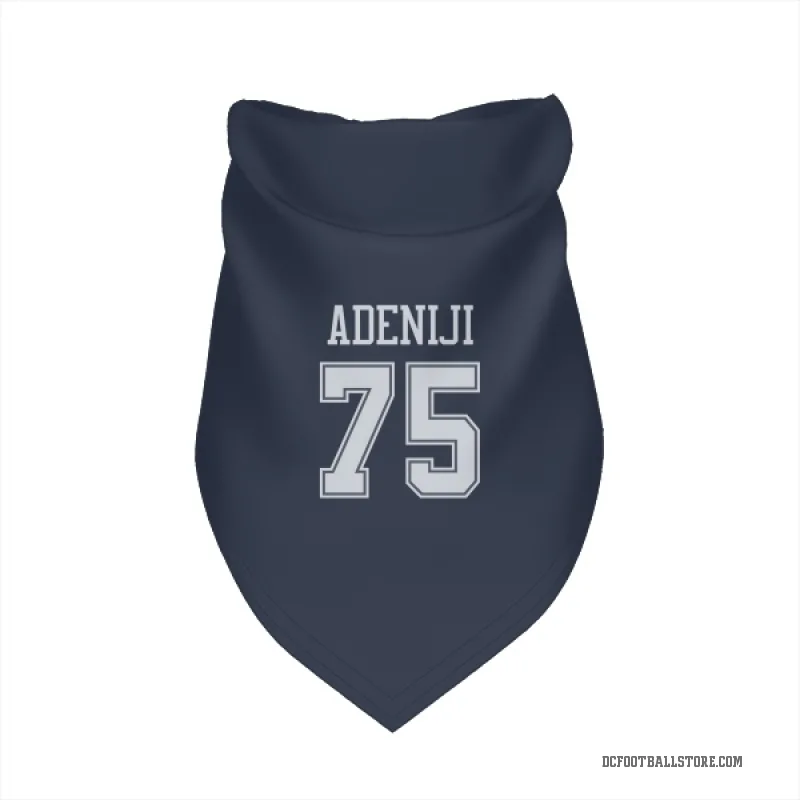 Hakeem Adeniji  Navy Dallas Cowboys  Cat & Dog Pet Bandana