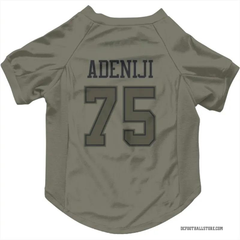 Hakeem Adeniji  Olive Dallas Cowboys  Cat & Dog Pet Jersey