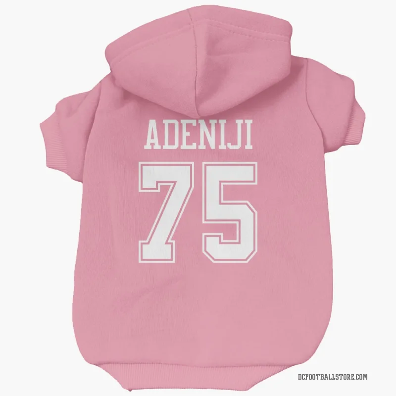 Hakeem Adeniji  Pink Dallas Cowboys  Cat & Dog Pet Hoodie