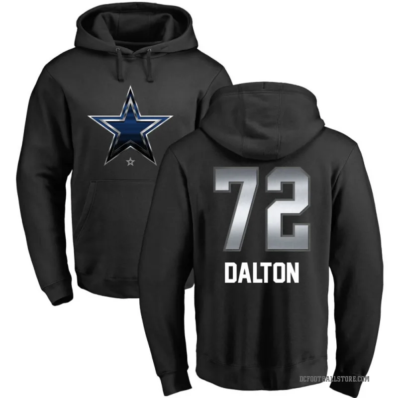 Jalen Dalton Youth Black Dallas Cowboys Midnight Mascot Pullover Hoodie