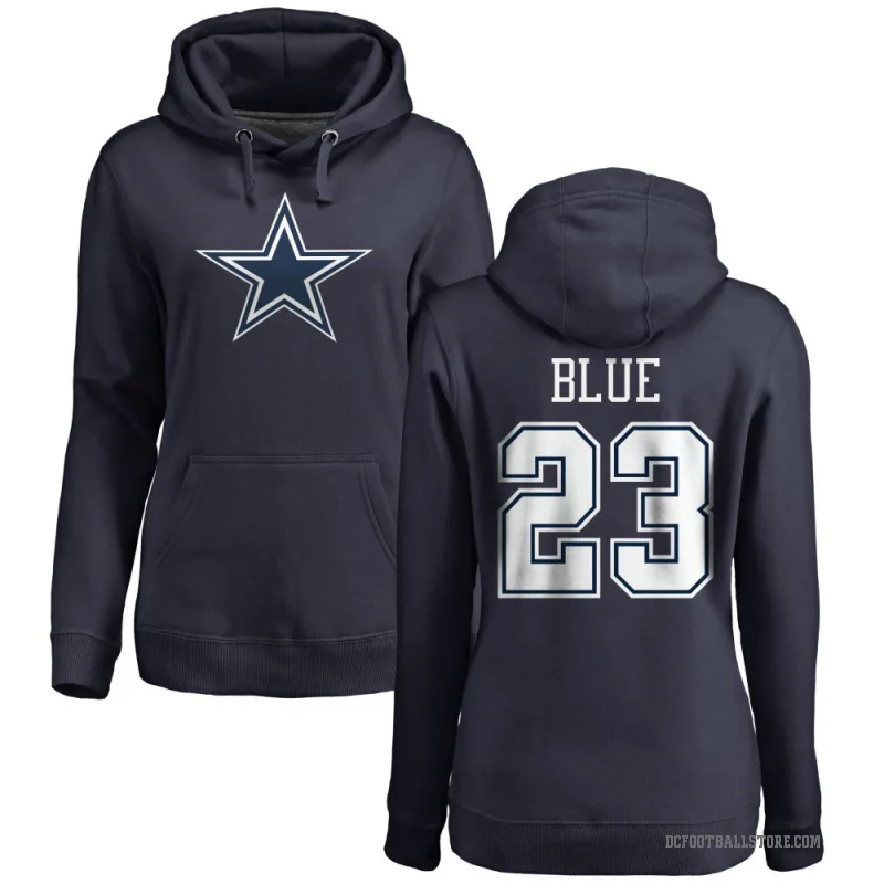 Jaydon Blue Women's Blue Dallas Cowboys Pro Line by Branded Navy Pullover Hoodie