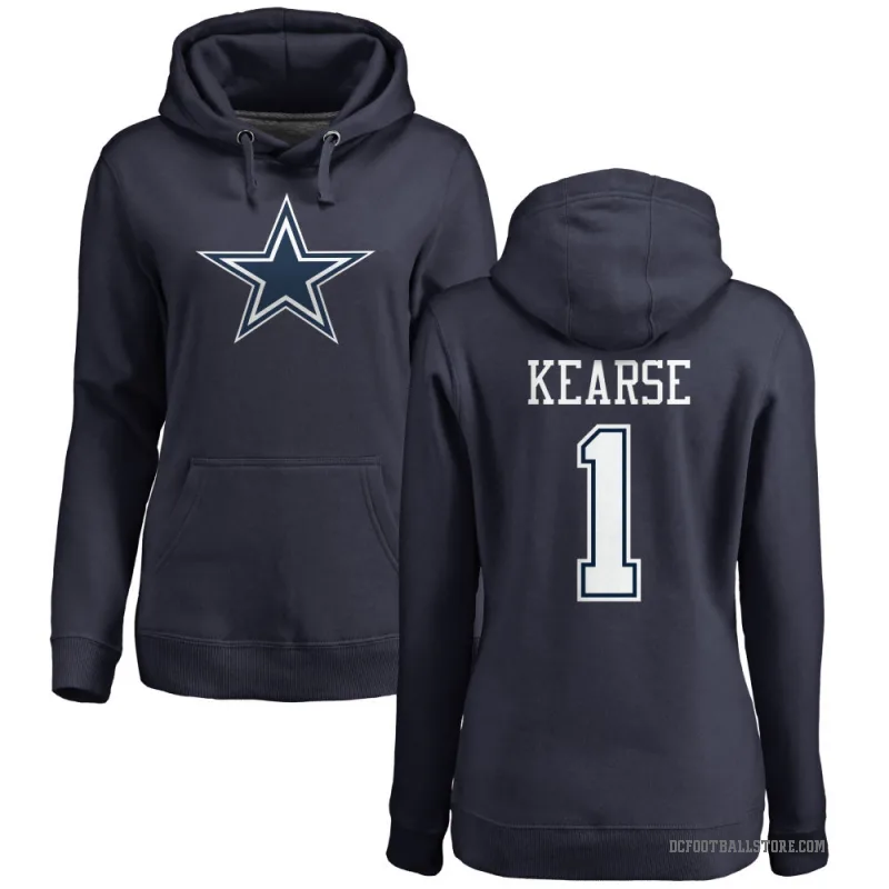 Jayron Kearse Women's Navy Dallas Cowboys Pro Line by Branded Pullover Hoodie
