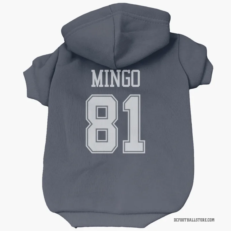 Jonathan Mingo  Navy Dallas Cowboys  Cat & Dog Pet Hoodie