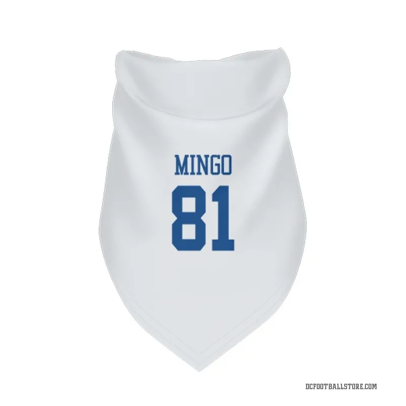Jonathan Mingo  White Dallas Cowboys  Cat & Dog Pet Bandana
