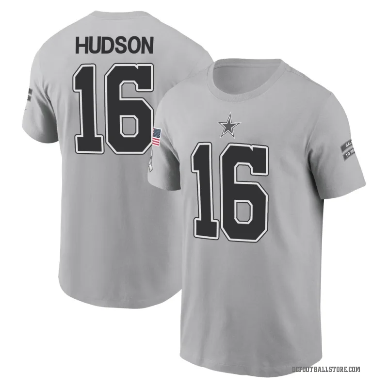 Jordan Hudson Youth Gray Dallas Cowboys 2024 Salute to Service T-Shirt