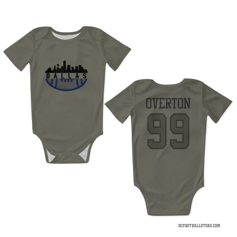 LT Overton  Olive Dallas Cowboys  Newborn & Infant Bodysuit
