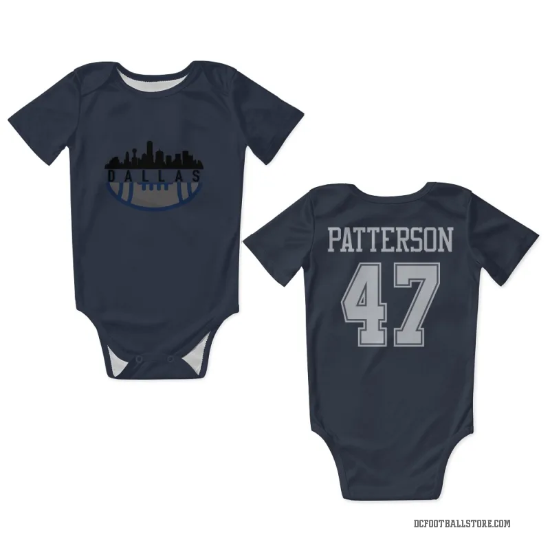 Langston Patterson  Navy Dallas Cowboys  Newborn & Infant Bodysuit