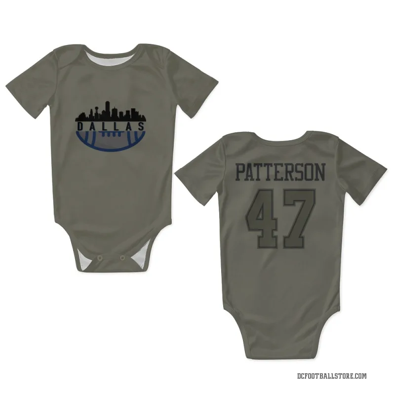 Langston Patterson  Olive Dallas Cowboys  Newborn & Infant Bodysuit