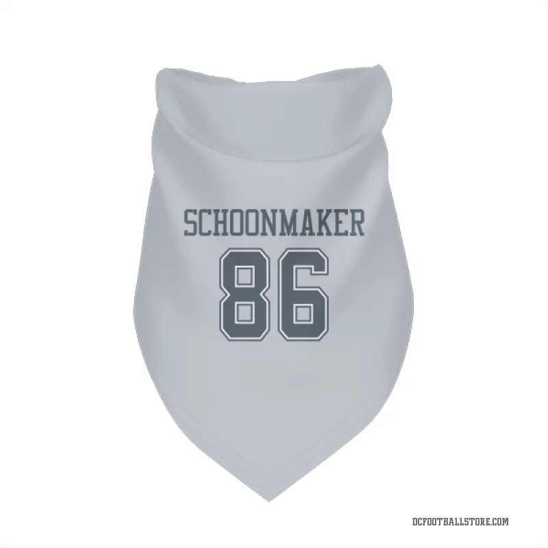 Luke Schoonmaker  Gray Dallas Cowboys  Cat & Dog Pet Bandana