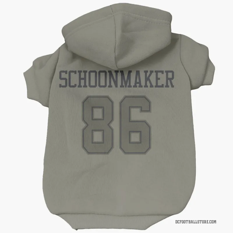 Luke Schoonmaker  Olive Dallas Cowboys  Cat & Dog Pet Hoodie