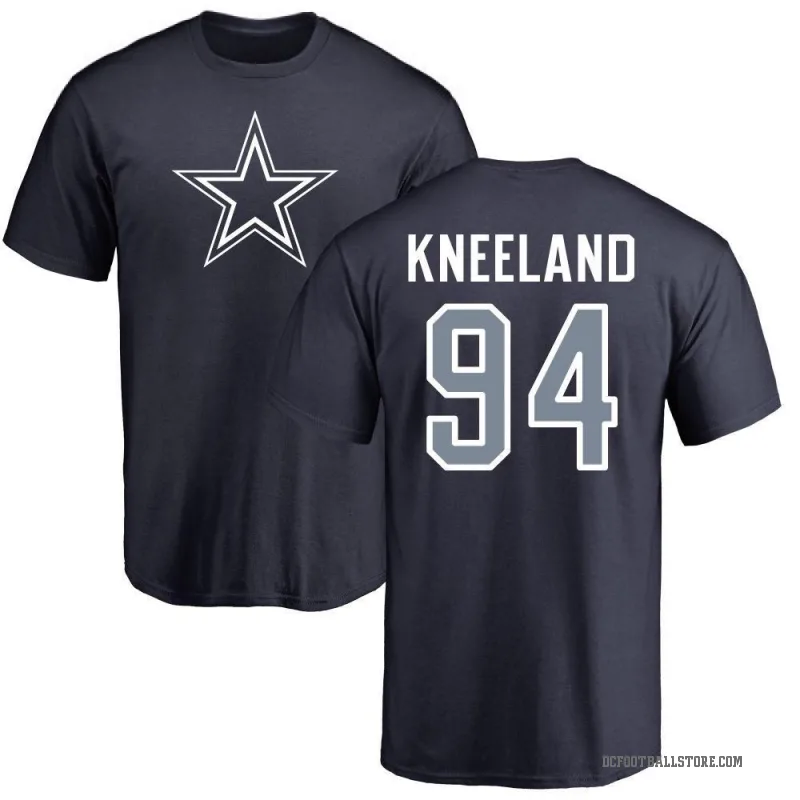 Marshawn Kneeland Men's Navy Dallas Cowboys Logo T-Shirt -