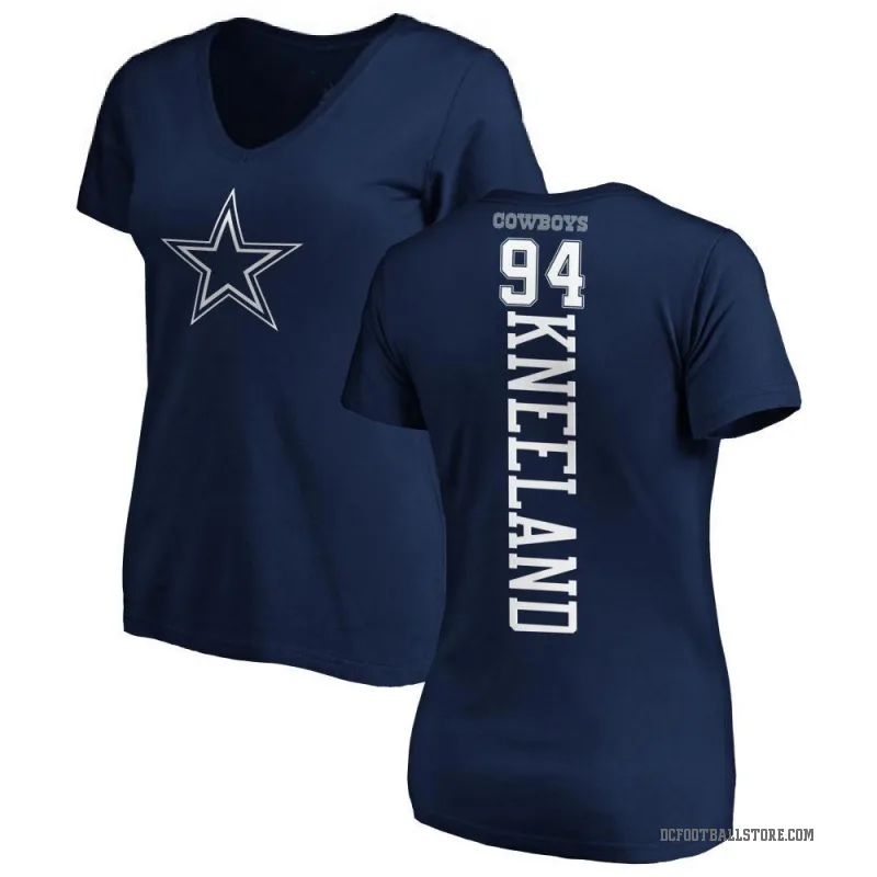 Marshawn Kneeland Women's Navy Dallas Cowboys Backer T-Shirt -