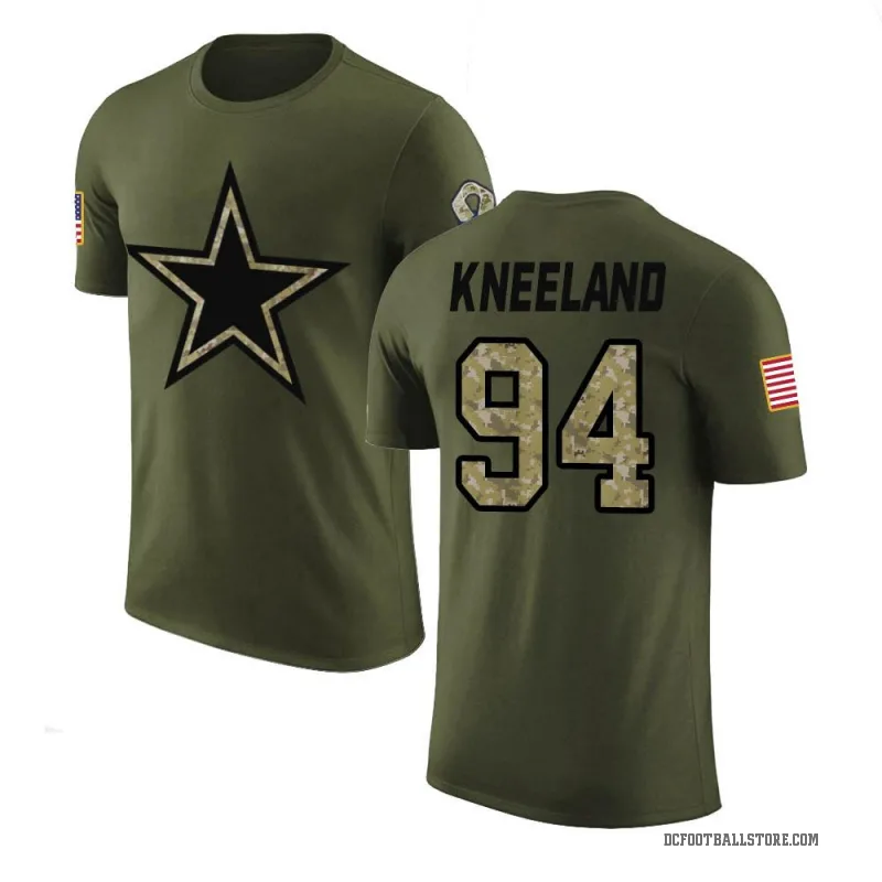 Marshawn Kneeland Youth Olive Dallas Cowboys Salute to Service T-Shirt