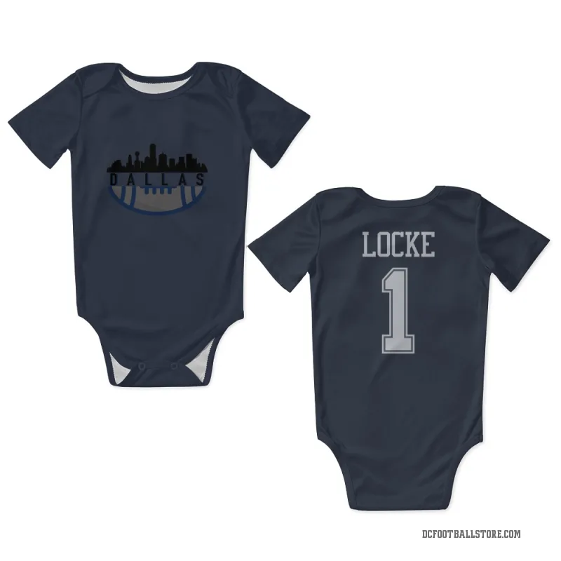 P.J. Locke  Navy Dallas Cowboys  Newborn & Infant Bodysuit
