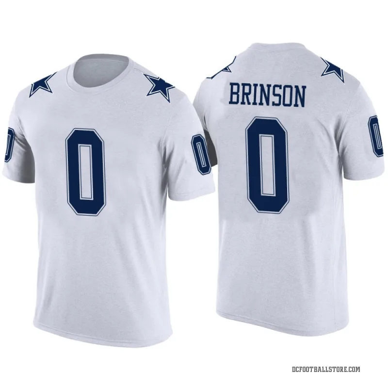 Romello Brinson Youth White Dallas Cowboys Color Rush T-Shirt