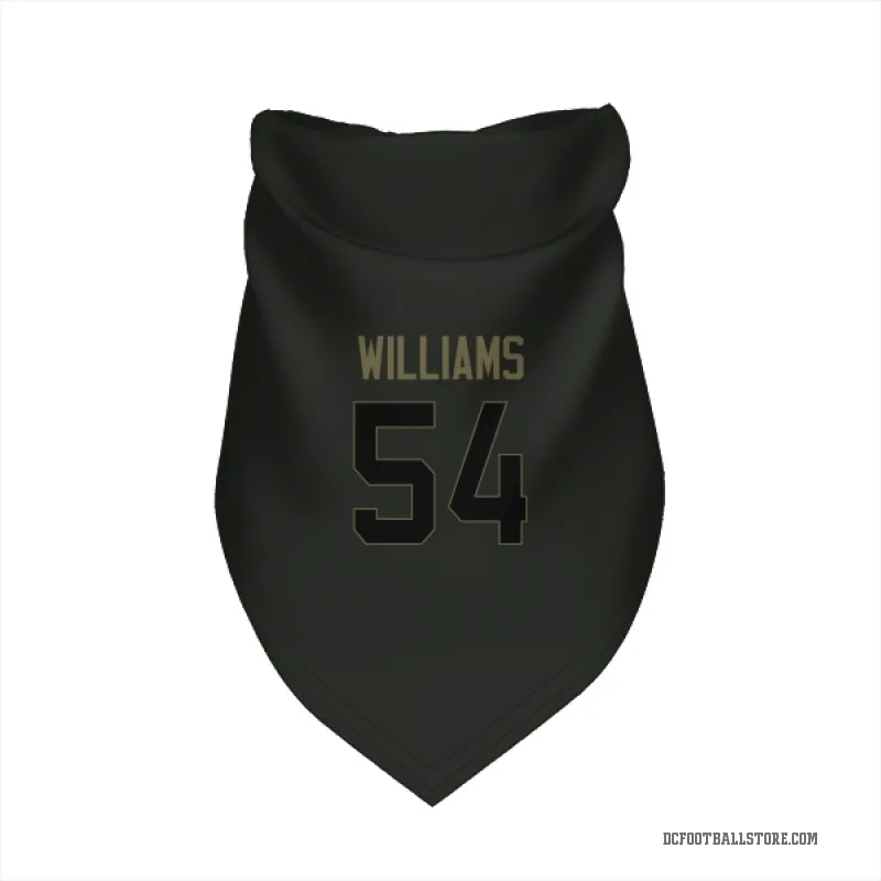 Sam Williams  Black Dallas Cowboys  Service Cat & Dog Pet Bandana