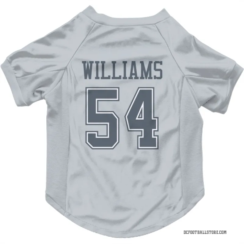 Sam Williams  Gray Dallas Cowboys  Cat & Dog Pet Jersey