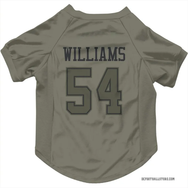 Sam Williams  Olive Dallas Cowboys  Cat & Dog Pet Jersey