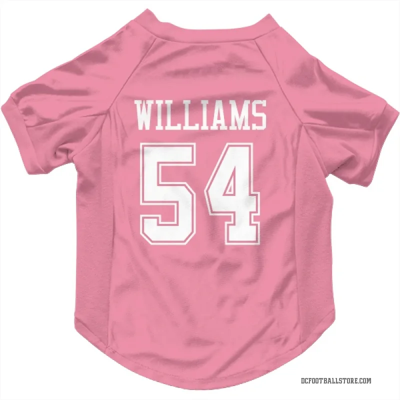 Sam Williams  Pink Dallas Cowboys  Cat & Dog Pet Jersey