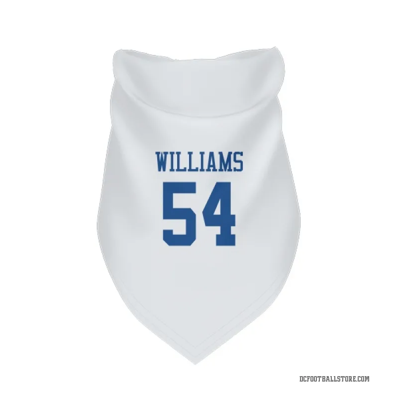 Sam Williams  White Dallas Cowboys  Cat & Dog Pet Bandana