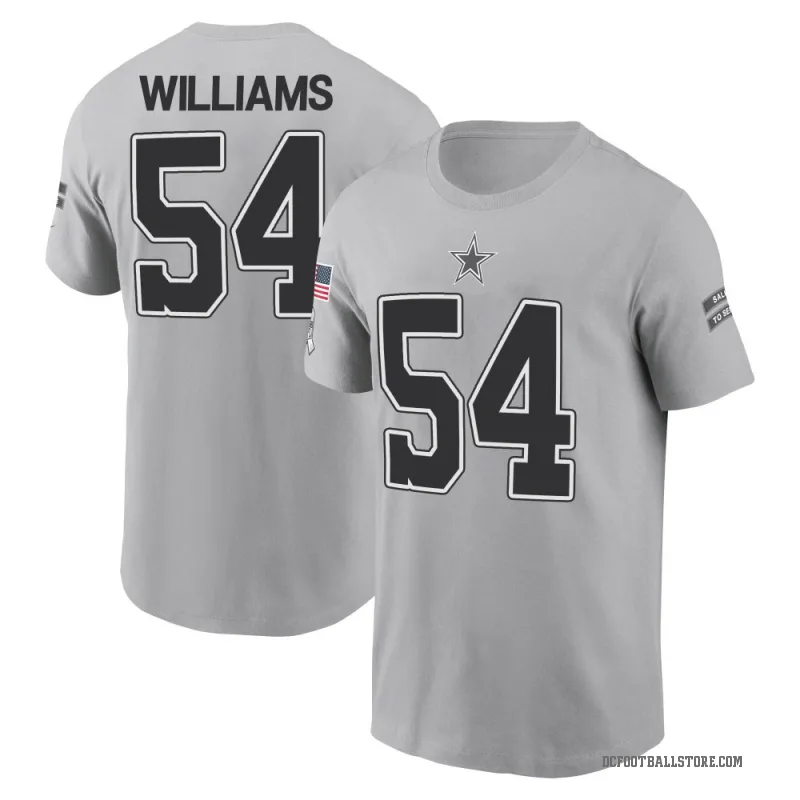 Sam Williams Youth Gray Dallas Cowboys 2024 Salute to Service T-Shirt