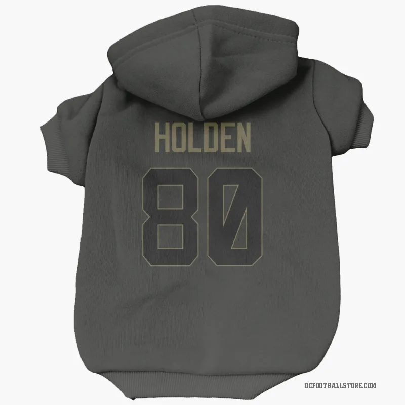Traeshon Holden  Black Dallas Cowboys  Service Cat & Dog Pet Hoodie